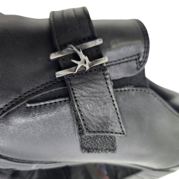 Fluchos Charis F0942 Women's Comfort Slip-On Shoes Size 39 Black Leather - Picture 5 of 13